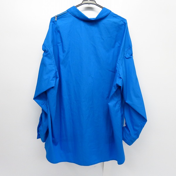 実際に弊社で買取させて頂いたHARE/ハレ ジップデザイン ビックシルエットシャツ Sの画像 1枚目