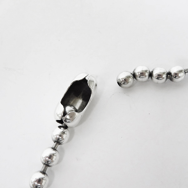 実際に弊社で買取させて頂いたBWL/ビルウォールレザー 5.5mm ラージボールチェーンの画像 3枚目