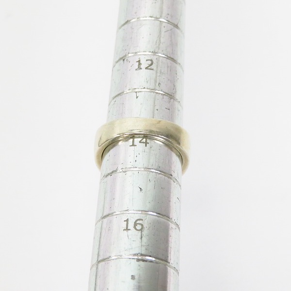 実際に弊社で買取させて頂いた【ギャラ付】FLASH POINT/フラッシュポイント ジムスカル リング 14号 の画像 6枚目