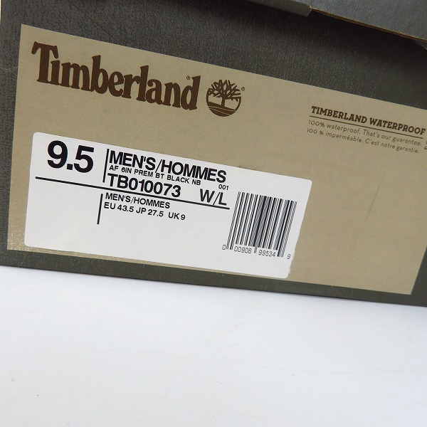 実際に弊社で買取させて頂いたTimberland/ティンバーランド 6IN PREM BT/6インチ プレミアムブーツ TB010073/9.5Wの画像 8枚目