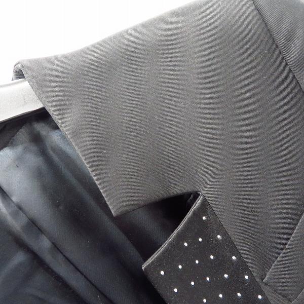 実際に弊社で買取させて頂いたato/アトウ スタッズノーカラージャケット ブラック AM11A-J62/44の画像 5枚目