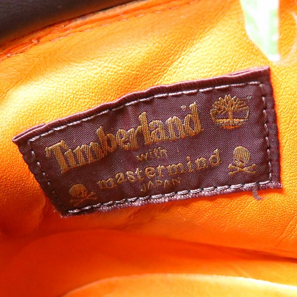 実際に弊社で買取させて頂いたTimberland×mastermind/ティンバーランド×マスターマインド 限定コラボブーツ 99532/10Mの画像 6枚目