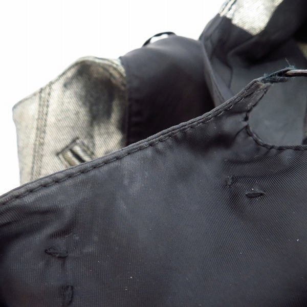 実際に弊社で買取させて頂いたIF SIX WAS NINE/イフシックスワズナイン 変形 ジレ/ベスト ラメ/0の画像 4枚目