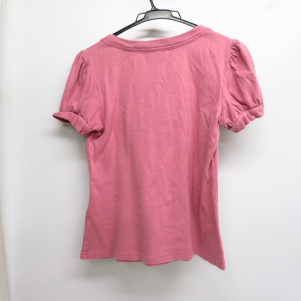 実際に弊社で買取させて頂いたBURBERRY BLUE LABEL/バーバリーブルーレーベル ロゴプリント Tシャツ/カットソー 38の画像 1枚目