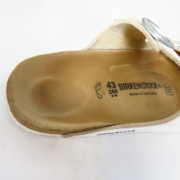 実際に弊社で買取させて頂いたBIRKENSTOCK/ビルケンシュトック Arizona レザーサンダル 051731/28.0の画像 4枚目