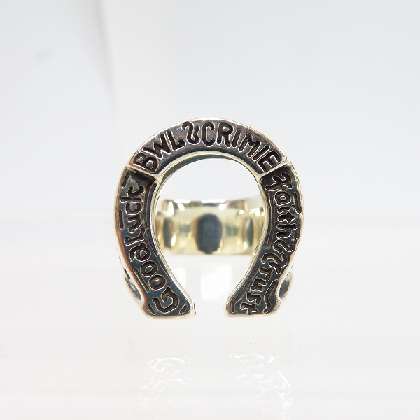 実際に弊社で買取させて頂いたBWL/ビルウォールレザー ホースシュー リング/19号の画像 1枚目