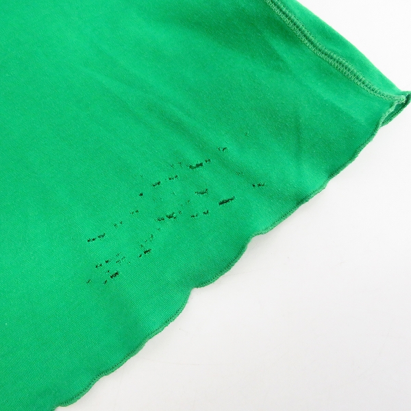 実際に弊社で買取させて頂いた【JPタグ】Lucien pellat-finet/ルシアンペラフィネ プリント ダメージ加工 カットソー/Tシャツ Size：Sの画像 8枚目