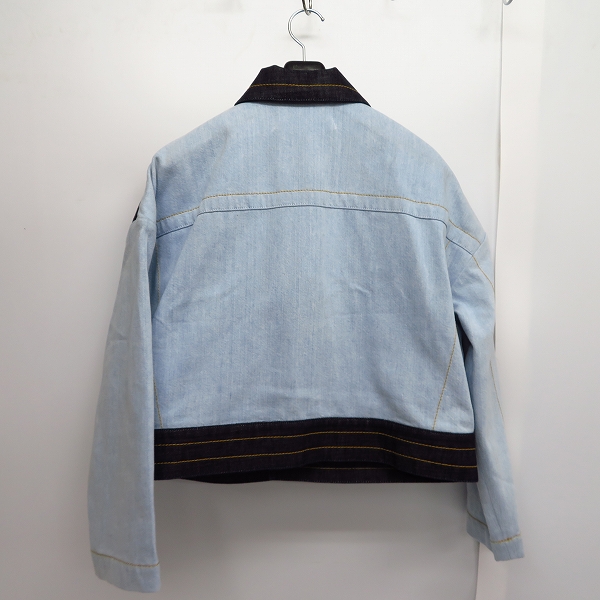 未使用】MARNI/マルニ Cropped denim jacket Mineral デニム