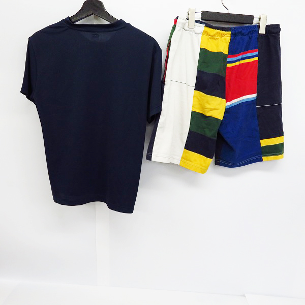 実際に弊社で買取させて頂いたcanterbury/カンタベリー 半袖Tシャツ/ハーフパンツ M/L 2点セットの画像 1枚目