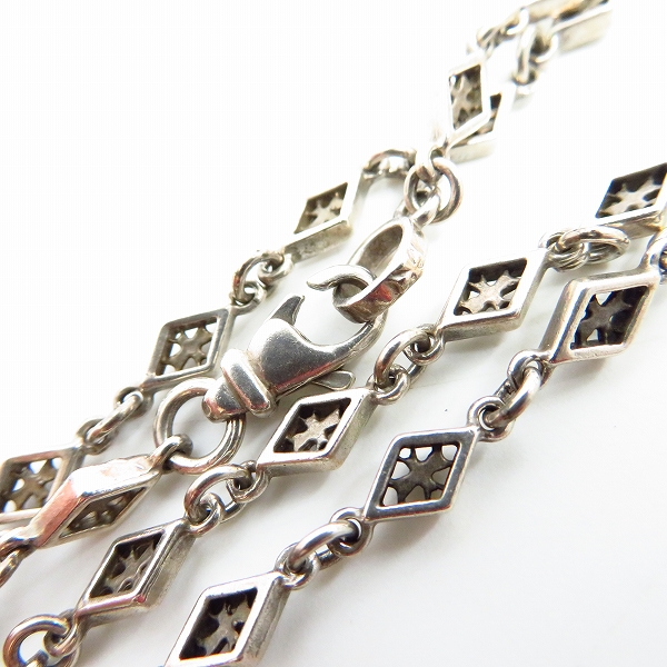 実際に弊社で買取させて頂いたLoree Rodkin/ローリーロドキン ダイヤクロスチェーン/45cm