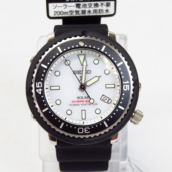 未使用】SEIKO×FSC/セイコー PROSPEX Diver プロスペックダイバー 