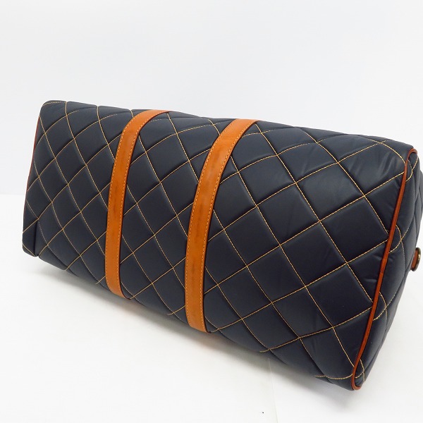 実際に弊社で買取させて頂いたHUNTING WORLD/ハンティングワールド バチュー サーパス キルティング/ボストンバッグ/カバンの画像 2枚目