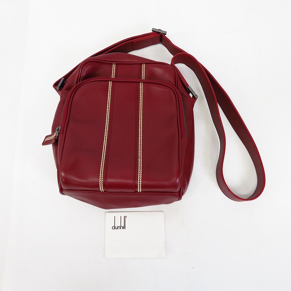 実際に弊社で買取させて頂いたdunhill/ダンヒル レザー ショルダーバッグの画像 7枚目