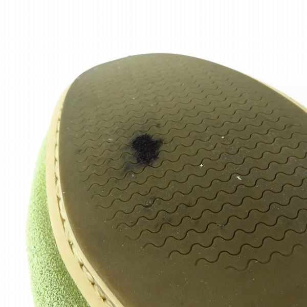 実際に弊社で買取させて頂いたARMANI JEANS/アルマーニジーンズ モカシン イーグルプレート スウェードレザー デッキシューズ/42の画像 7枚目