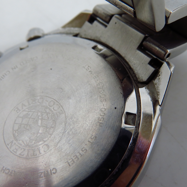 実際に弊社で買取させて頂いたCITIZEN/シチズン エコドライブ クロノグラフ H500-S064538の画像 5枚目