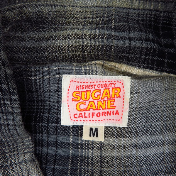 実際に弊社で買取させて頂いたSUGAR CANE/シュガーケーン チェックシャツ SC21866/M の画像 2枚目