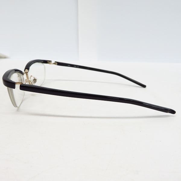 実際に弊社で買取させて頂いた999.9/フォーナインズ コンビネーション 眼鏡/メガネフレーム M-18 133の画像 2枚目