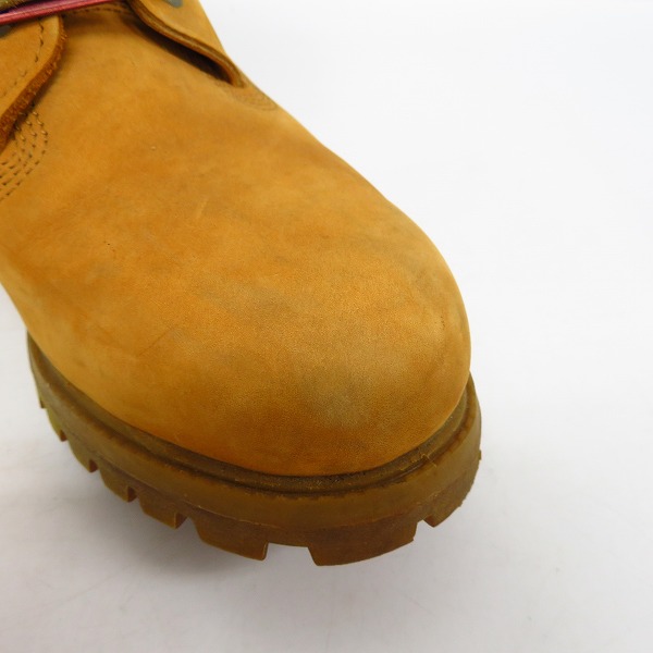 実際に弊社で買取させて頂いたTimberland/ティンバーランド 40周年記念モデル 6インチ プレミアムブーツ 9.5Wの画像 6枚目