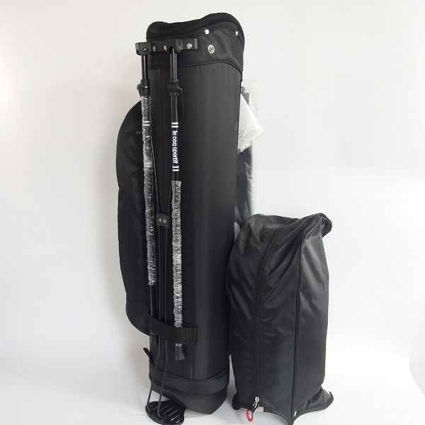 実際に弊社で買取させて頂いた【未使用】Le coq sportif/ルコック 2018 7.5型47インチ対応スタンドキャディバッグ QQBLJJ07の画像 1枚目
