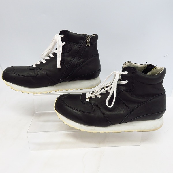 実際に弊社で買取させて頂いたThe Viridi-anne/ヴィリジアン 16SS ミッドカット レザースニーカー VI2561-09/2の画像 3枚目