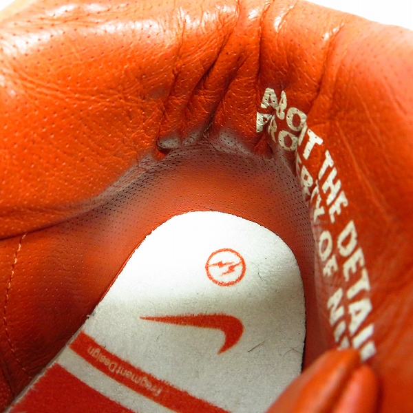 実際に弊社で買取させて頂いたNIKE×FRAGMENT DESIGN/ナイキ×フラグメントデザイン AIR TRAINER 1 MID SP/エアトレーナー 806942-881/26.5の画像 6枚目