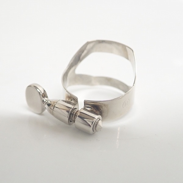 実際に弊社で買取させて頂いたSELMER/セルマー ソプラノサックス リガチャー シルバーの画像 2枚目