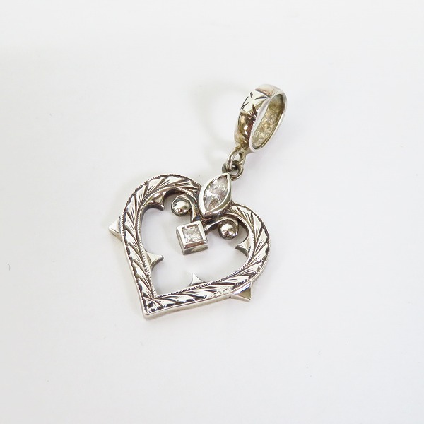 実際に弊社で買取させて頂いた【ギャラ】Loree Rodkin/ローリーロドキン ゴシック オープンハートペンダントトップ 