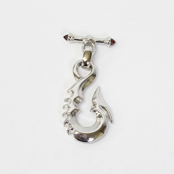 実際に弊社で買取させて頂いたBWL/ビルウォールレザー 2001 フィッシュフック ペンダント トップ/Tバー の画像 2枚目