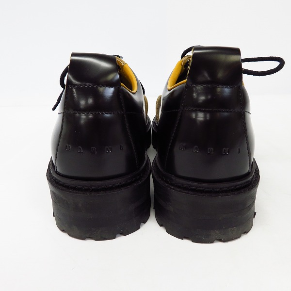 実際に弊社で買取させて頂いたMARNI/マルニ レザートレッキングシューズ/ローカットブーツ 42の画像 1枚目