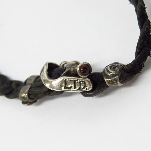 実際に弊社で買取させて頂いたBWL/ビルウォールレザー マリブクロス ペンダントｗ/Tバー&ミュージシャンレザーネックレス ネックレスの画像 6枚目