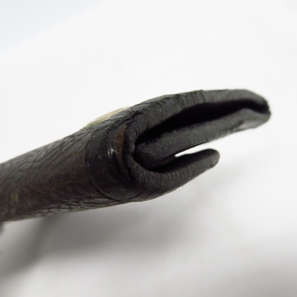 実際に弊社で買取させて頂いたTRAVIS WALKER/トラヴィスワーカー スカルパッチ 3つ折り レザーウォレット/財布の画像 7枚目