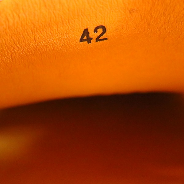 実際に弊社で買取させて頂いたMARNI/マルニ レザートレッキングシューズ/ローカットブーツ 42の画像 5枚目