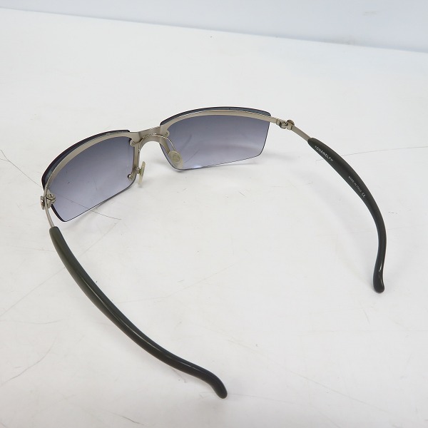 CHANEL フレームレス グレーサングラス CHANEL/シャネル フレームレス サングラス グレー×シルバー/4008の買取