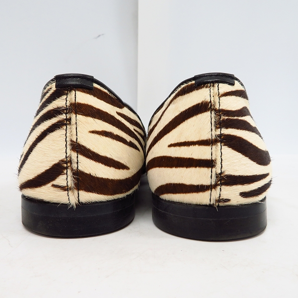 実際に弊社で買取させて頂いたalfredo BANNISTER/アルフレッドバニスター IN ゼブラ柄 スリッポン 5261203004/43の画像 1枚目