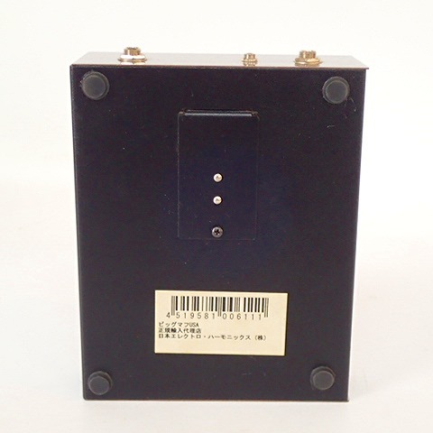 実際に弊社で買取させて頂いた【音出し確認済】electro-harmonix/エレクトロハーモニクス BIG MUFF ファズ エフェクターの画像 2枚目