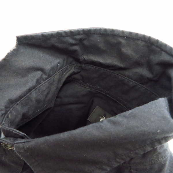 実際に弊社で買取させて頂いたLouuge Linard/ラウンジリザード 長袖シャツ ブラック/1の画像 5枚目