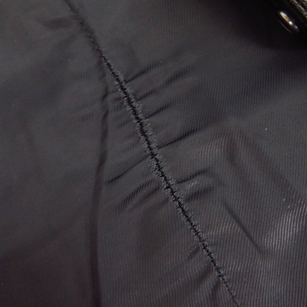 実際に弊社で買取させて頂いたLITHIUM HOMME/リチウムオム カウレザー シングル ライダース ジャケット LH28-0104/46の画像 7枚目