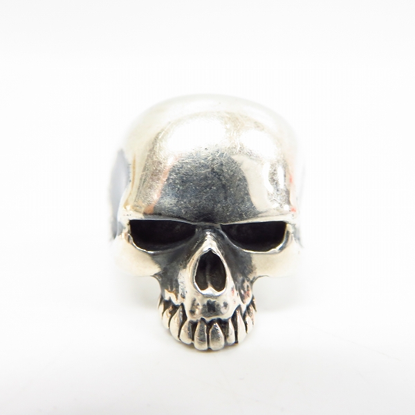 実際に弊社で買取させて頂いたCRAZY PIG/クレイジーピッグ スモール エビル スカルリング 16号の画像 1枚目