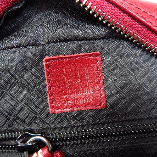 実際に弊社で買取させて頂いたdunhill/ダンヒル レザー ショルダーバッグの画像 4枚目