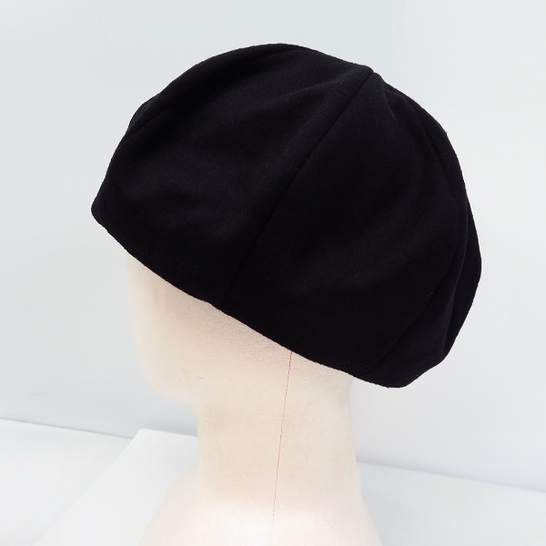 実際に弊社で買取させて頂いたCA4LA/カシラ JUN01792 ウール/カシミヤ混 ベレー型帽子の画像 2枚目