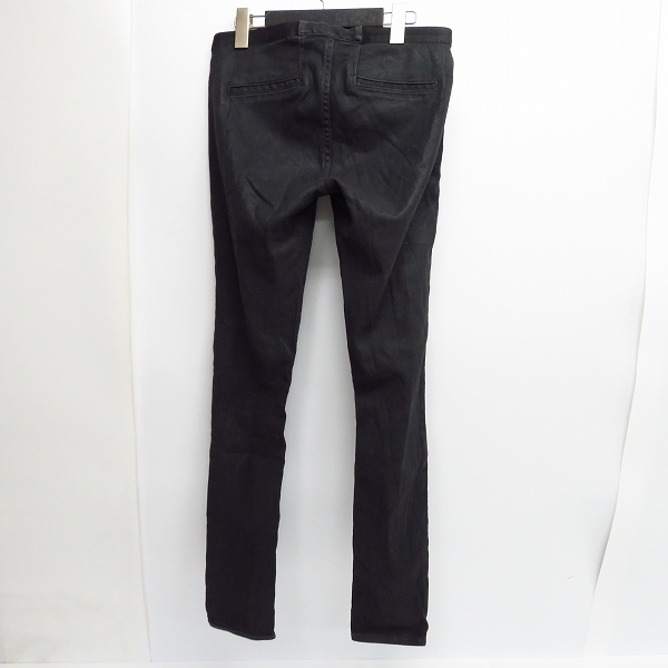 実際に弊社で買取させて頂いたHELMUT LANG/ヘルムートラング スリム コーティングストレッチパンツ/28の画像 1枚目
