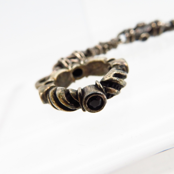 実際に弊社で買取させて頂いた【ギャラ付】LEATHERS&TREASURES/レザーズアンドトレジャーズ スターリングストーン ブレスの画像 5枚目