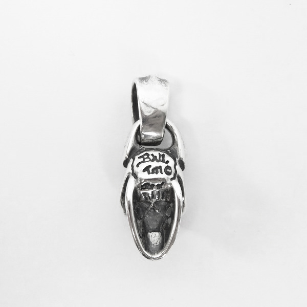 実際に弊社で買取させて頂いたBILL WALL LEATHER/BWL/ビルウォールレザー グッドラックスカル ペンダントの画像 2枚目