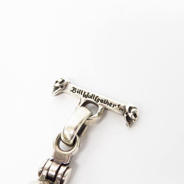 実際に弊社で買取させて頂いたBWL/ビルウォールレザー プロトタイプヒンジド オールスカルリンク ブレスレットの画像 2枚目