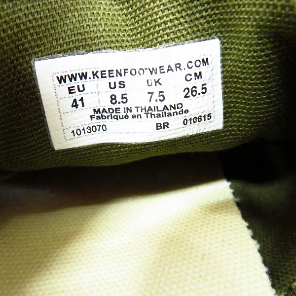 実際に弊社で買取させて頂いたKEEN/キーン マデラスオックスフォード MADERAS OXFORD 1013070/26.5の画像 5枚目