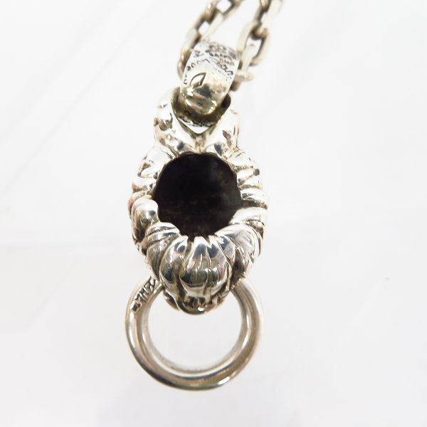 実際に弊社で買取させて頂いたBWL/ビルウォールレザー ライオンwリング ネックレスの画像 2枚目