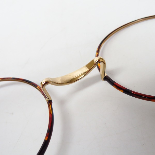 実際に弊社で買取させて頂いたOLIVER GOLDSMITH/オリバーゴールドスミス Oliver Oban メガネフレームの画像 2枚目
