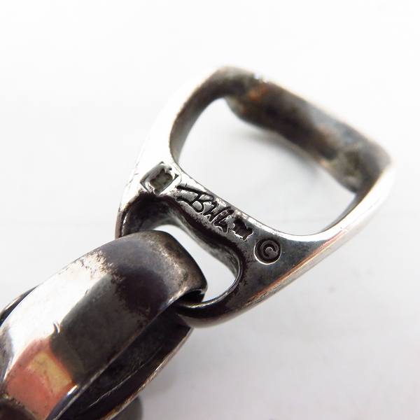 実際に弊社で買取させて頂いたBILL WALL LEATHER/ビルウォールレザー BWL オールグッドラックスカル リンク ブレスレットの画像 3枚目