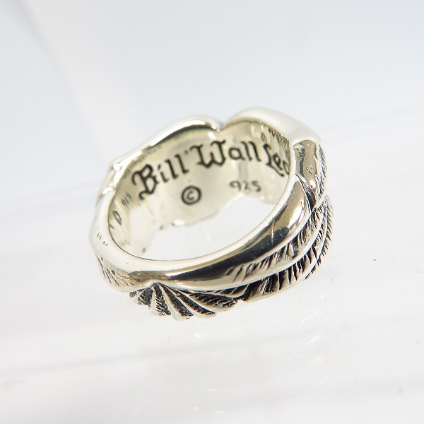 実際に弊社で買取させて頂いた【ギャラ付き】BWL/ビルウォールレザー WING LOVE/ ウィングwラブ シルバーリング/23号の画像 3枚目