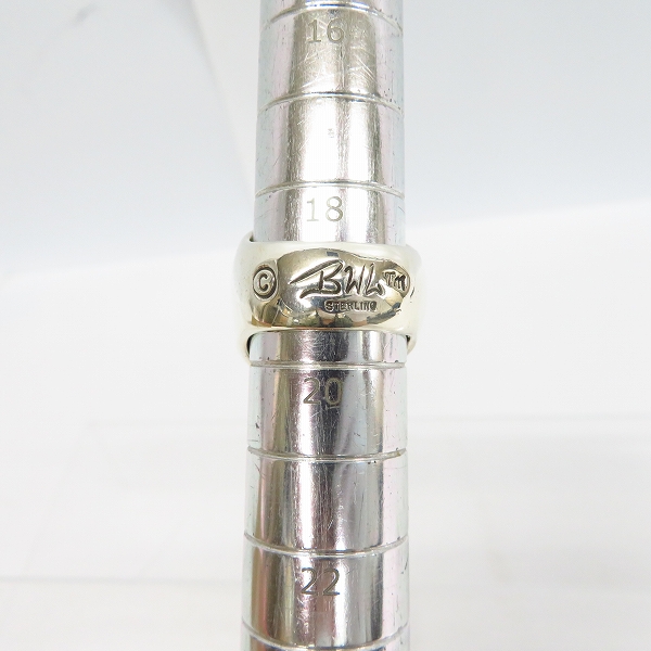 実際に弊社で買取させて頂いたBWL/ビルウォールレザー ホースシュー リング/19号の画像 5枚目